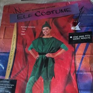 Rubie's Green Elf Costume for Adults